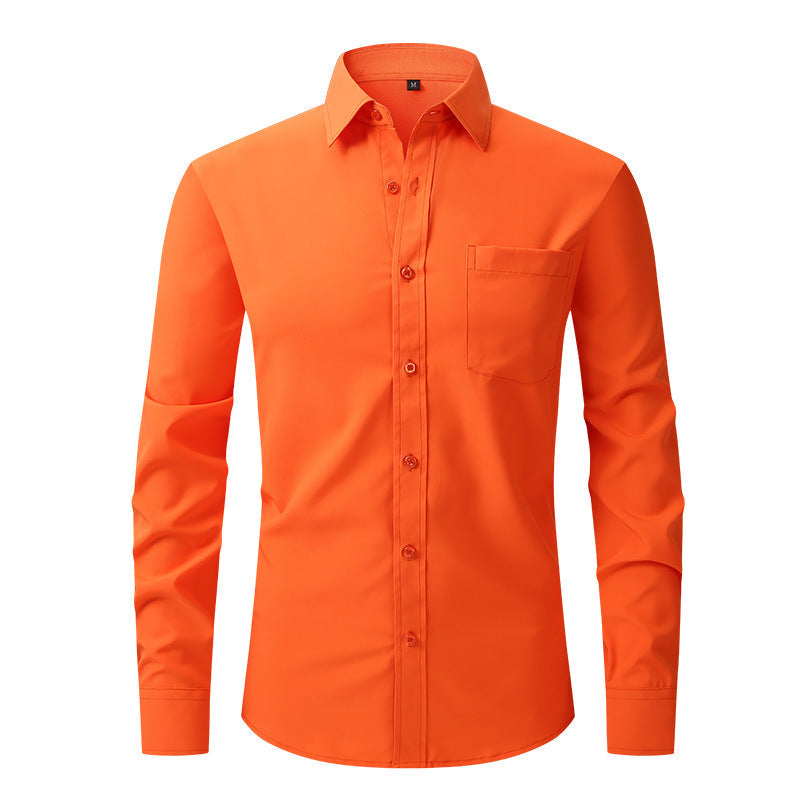 Vielseitiges hellblaues Herren Langarmhemd, Modern Fit, geeignet als Freizeit- oder Bürohemd.