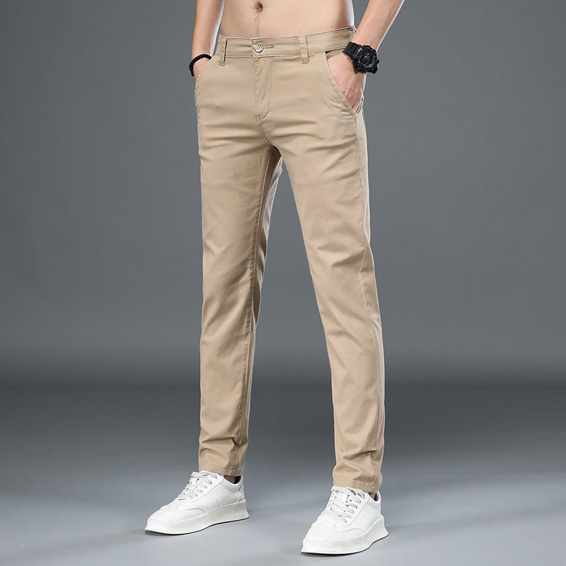 Stilvolle Herren Businesshose, elastisch, gerader Schnitt für Komfort & elegante Business-Looks.