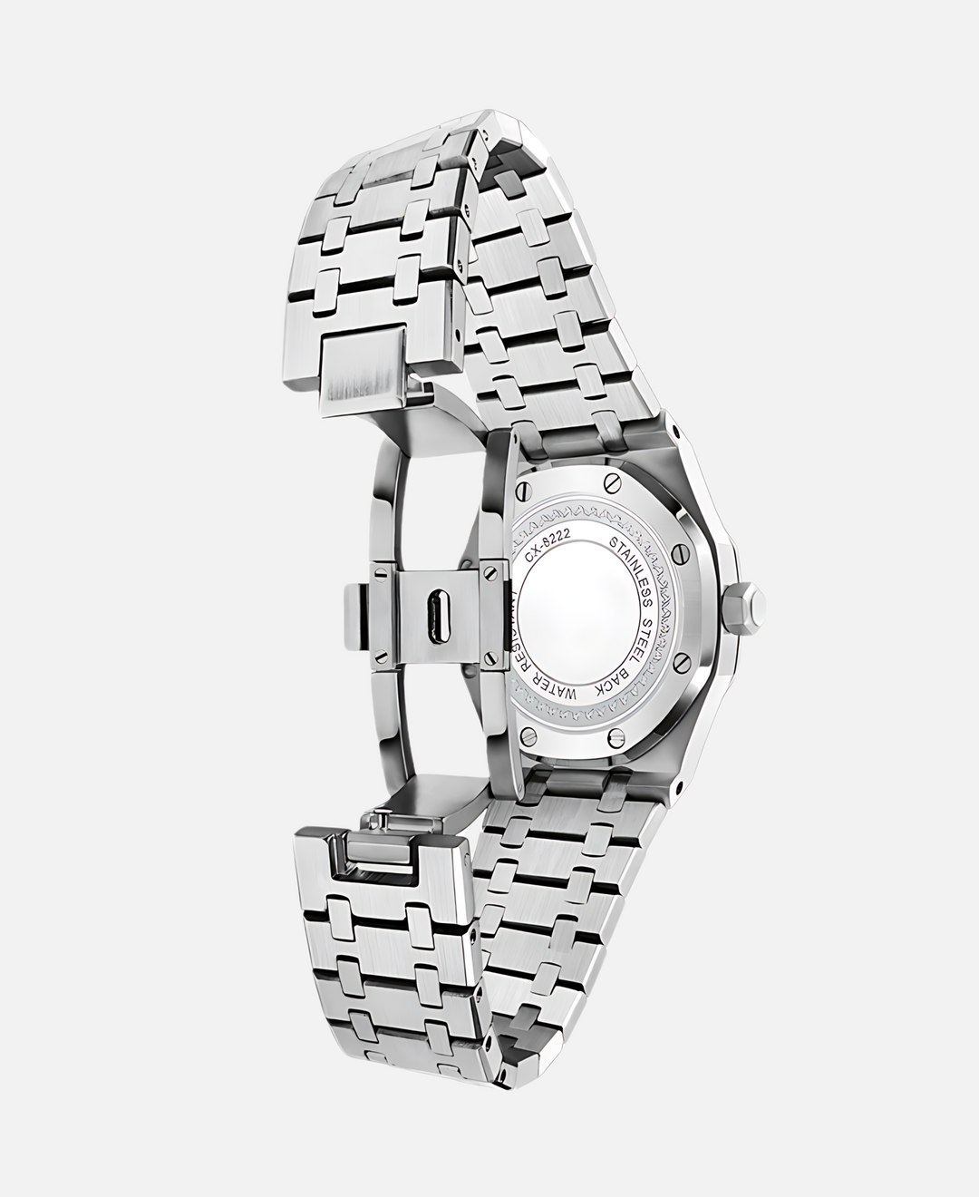 Herren Armbanduhr, 41mm Gehäuse, Quarzwerk, kratzfestes Glas, minimalistisches Zifferblatt, elegant.