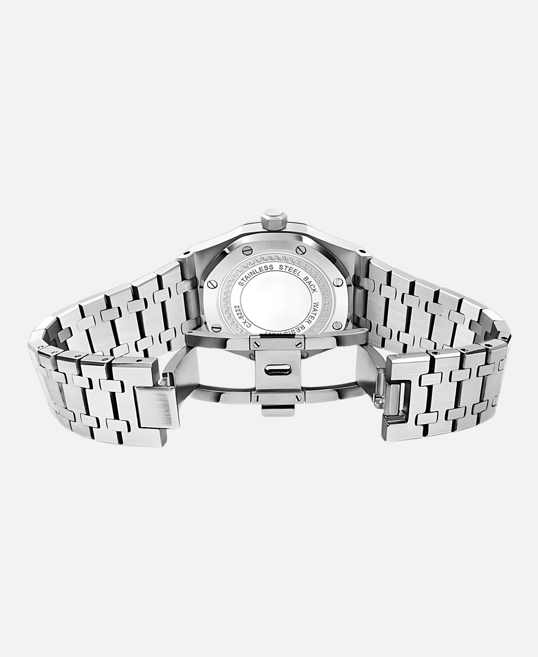 Herren Armbanduhr, 41mm Gehäuse, Quarzwerk, kratzfestes Glas, minimalistisches Zifferblatt, elegant.