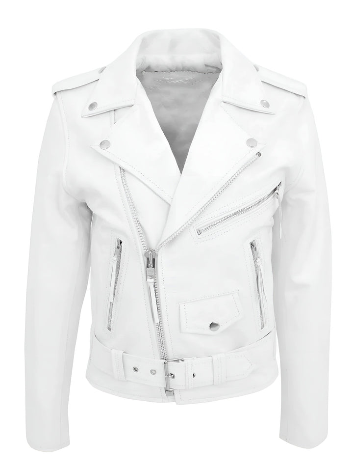 Warme und bequeme Austin Herren Bikerjacke schwarz, mit modischem Gürtel, ein Must-have für kalte Wintertage.