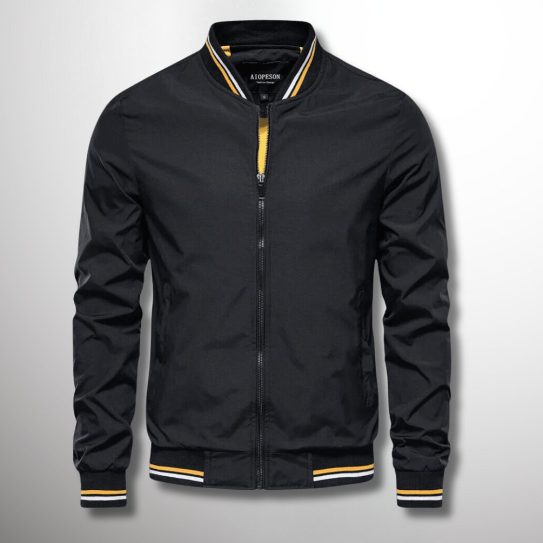 Robuste Herren Herbstjacke, wasserabweisend, mit Reißverschluss, ideal als Freizeit- und Outdoorjacke.