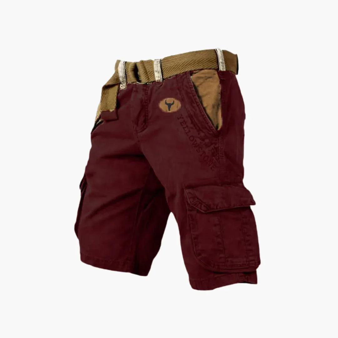 Modische Herren-Taschenshorts in Übergrößen, strapazierfähig und stylisch für warme Tage.