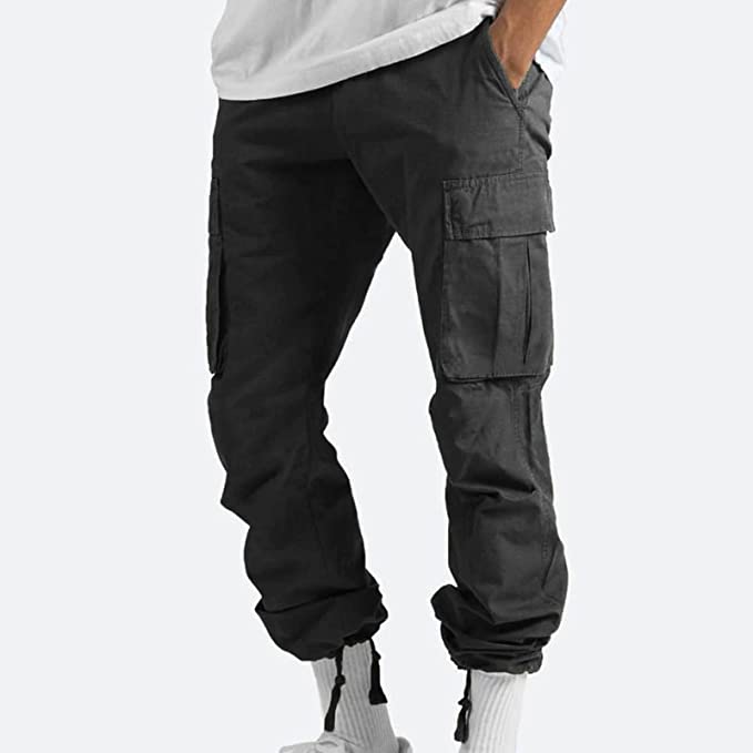Herren Cargohose bequem, stylisch & praktisch, mit funktionalen Seitentaschen. Ideal für Alltag & Freizeit.