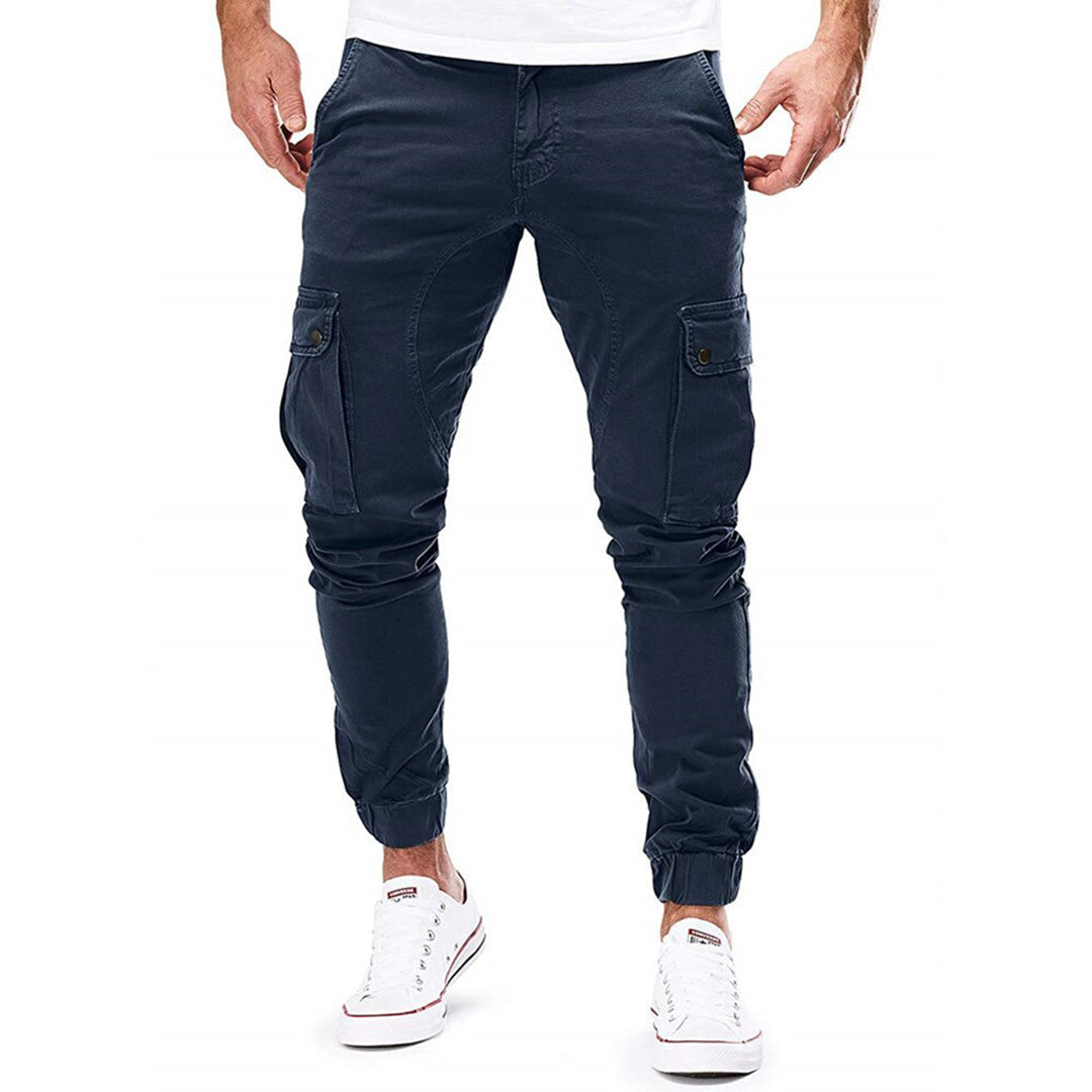 Vielseitige Herren Cargohose für Herren, ideal als Freizeithose, Reisehose oder Streetwear-Essential.