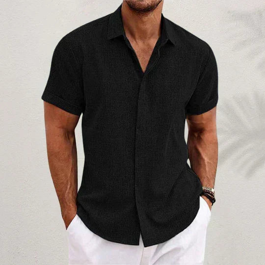 Komfortables Casual Herrenhemd. Perfekt für Frühling, Sommer & Alltag. Basic mit eleganter Note.