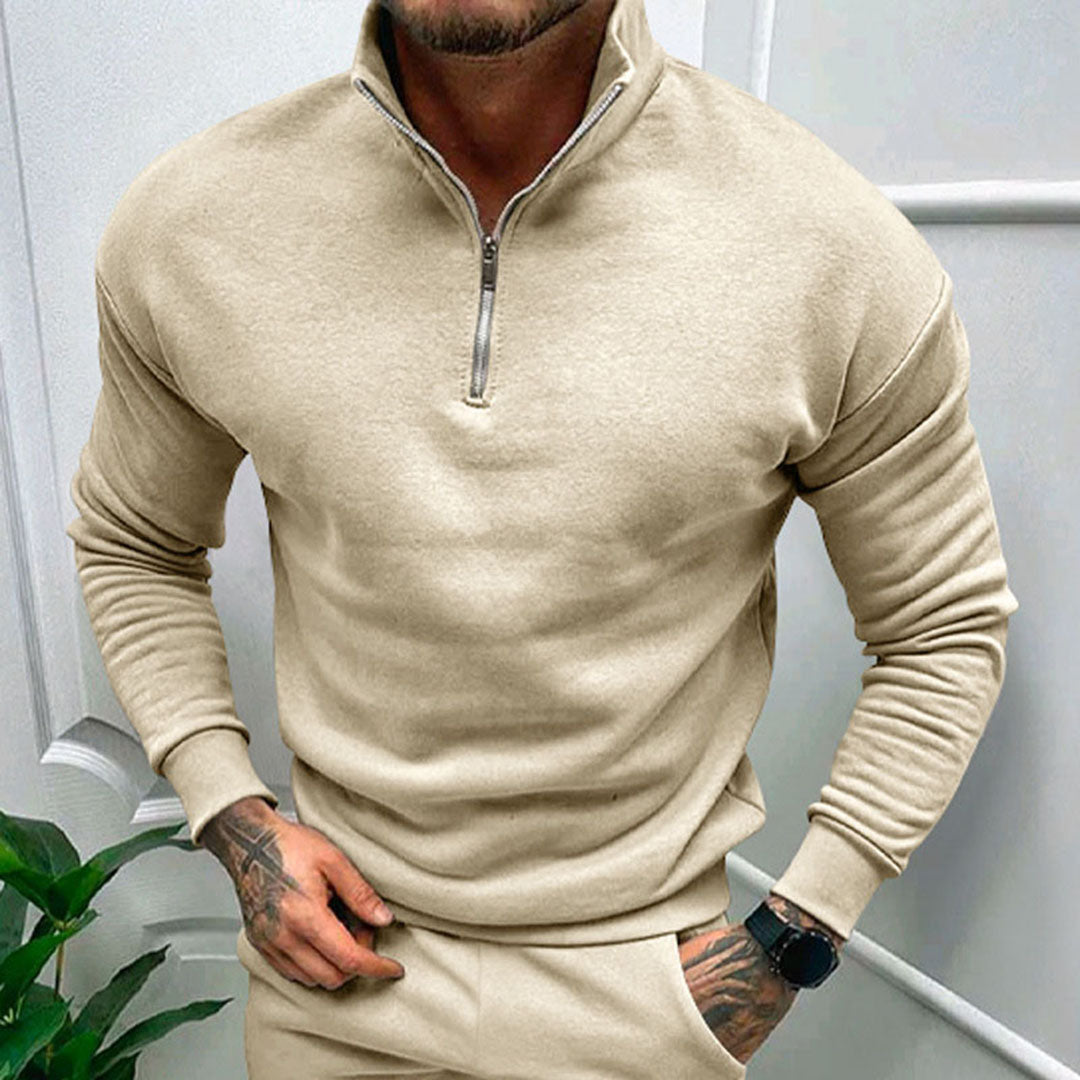 Zeitloses Herren Casual Sweatshirt, bequem & modern. Ein Basic für jede stilvolle Herrenmode Kollektion.