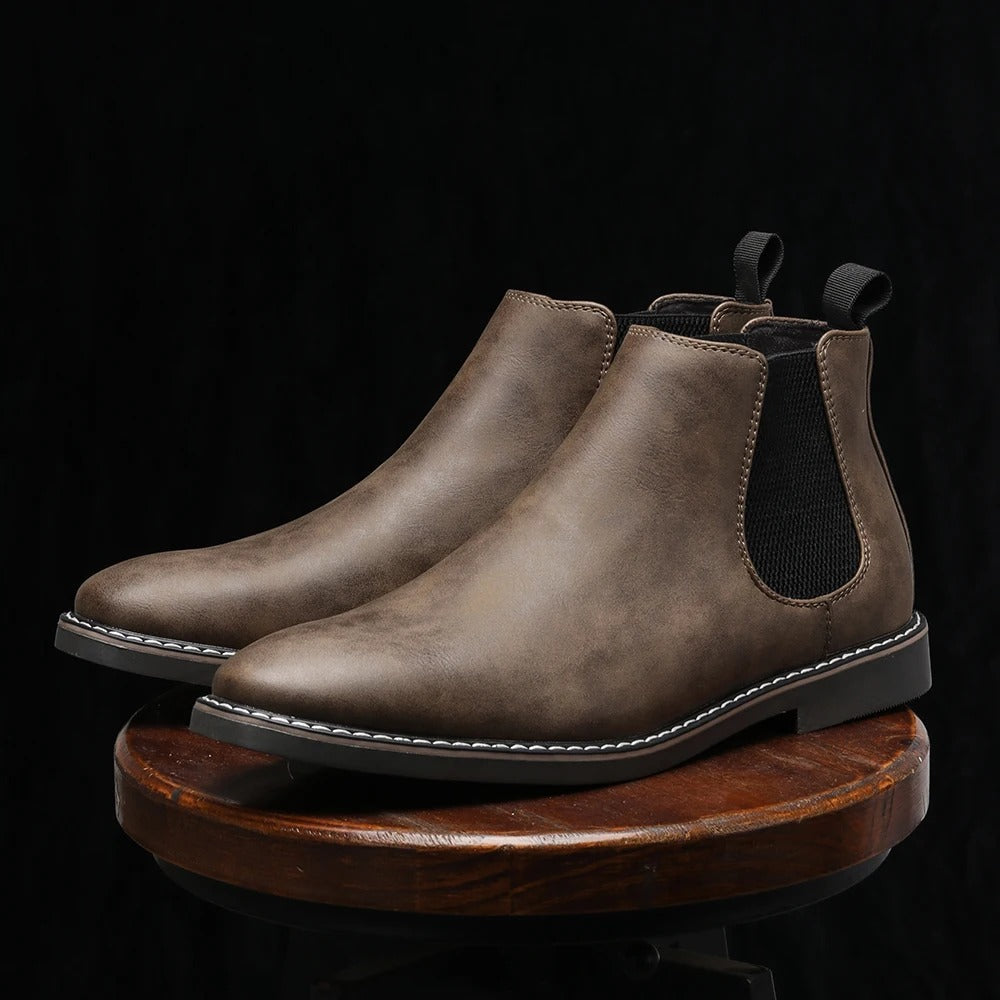 Herren Chelsea Stiefel in klassischem Design; ideal für Business & Freizeit; bequem & elegant.