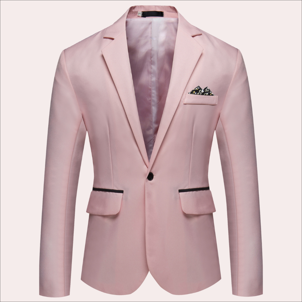 Stilvoller Herren Freizeit Blazer, vielseitig für Smart Casual und Business. Moderne Anzugjacke mit praktischer Tasche.