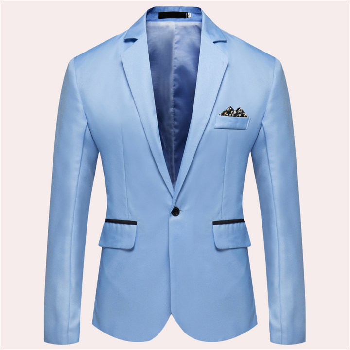 Vielseitiger Herren Blazer, vielfarbig erhältlich, perfekt für Business, Party oder Smart Casual mit praktischer Tasche.