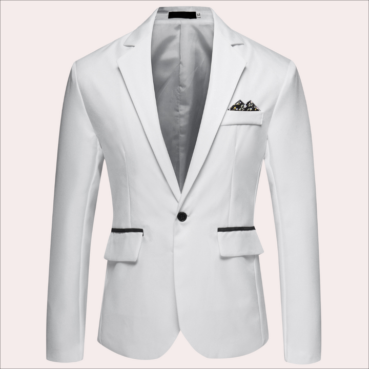 Professioneller Herren Business Blazer, ideal für gehobene Anlässe. Elegante Anzugjacke mit moderner Passform und Tasche.