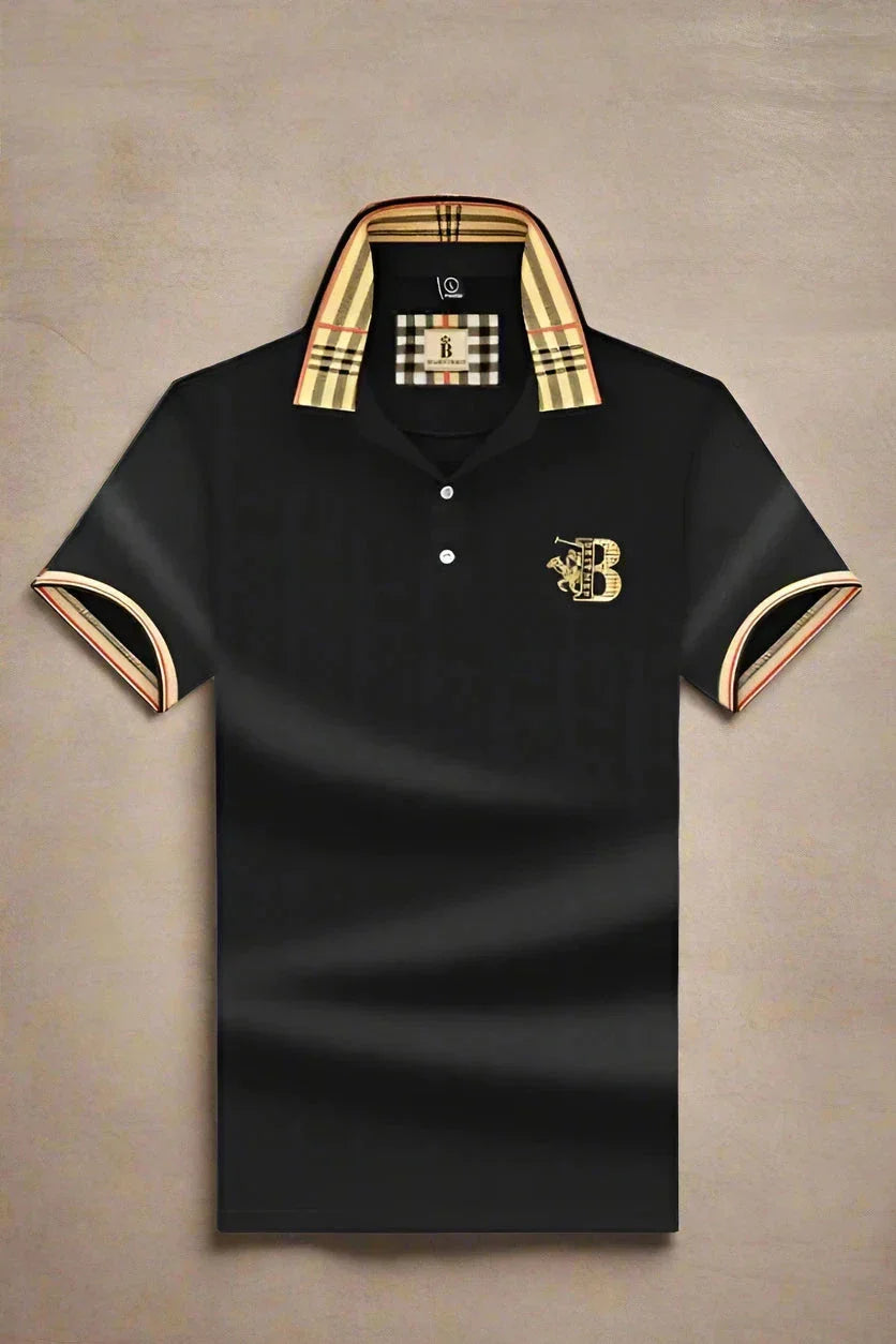 Stilvolles Herren Poloshirt, perfekt für den Alltag; vielseitiges Oberteil für eine elegante Garderobe.