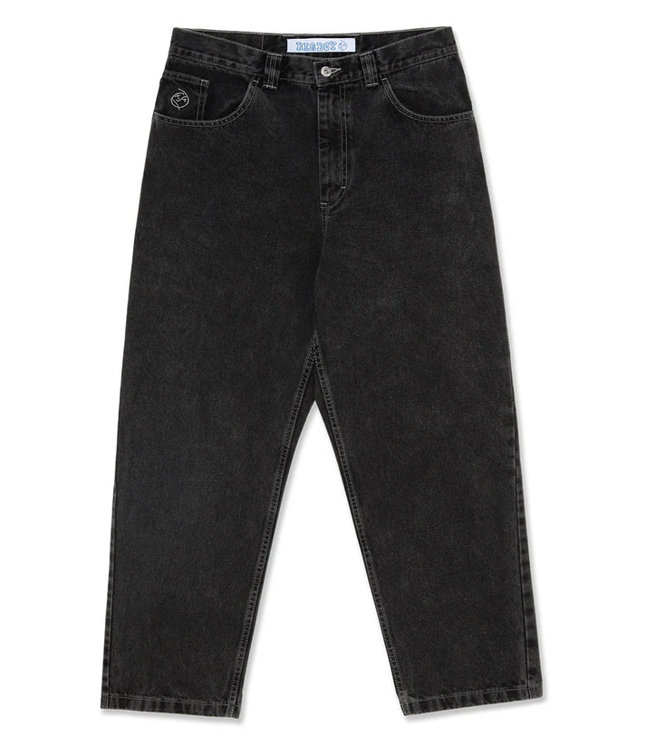 Bequeme Herren Jeans mit lockerer Passform von hinten, perfekt für entspannte Alltagsmode.