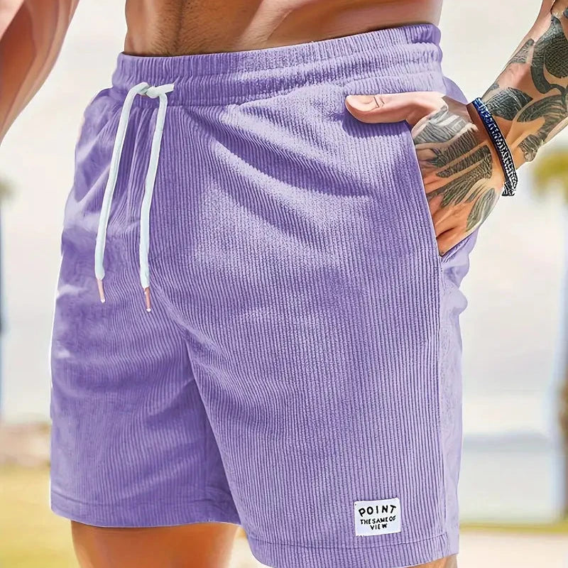 Stilvolle Herrenshorts in lockerer Passform, ideal für den lässigen Sommer-Look.