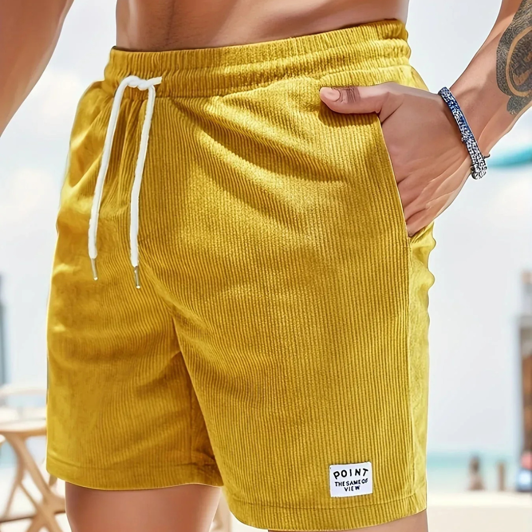 Herren Sommershorts mit elastischem Bund, maximaler Komfort für Freizeit & Sport.