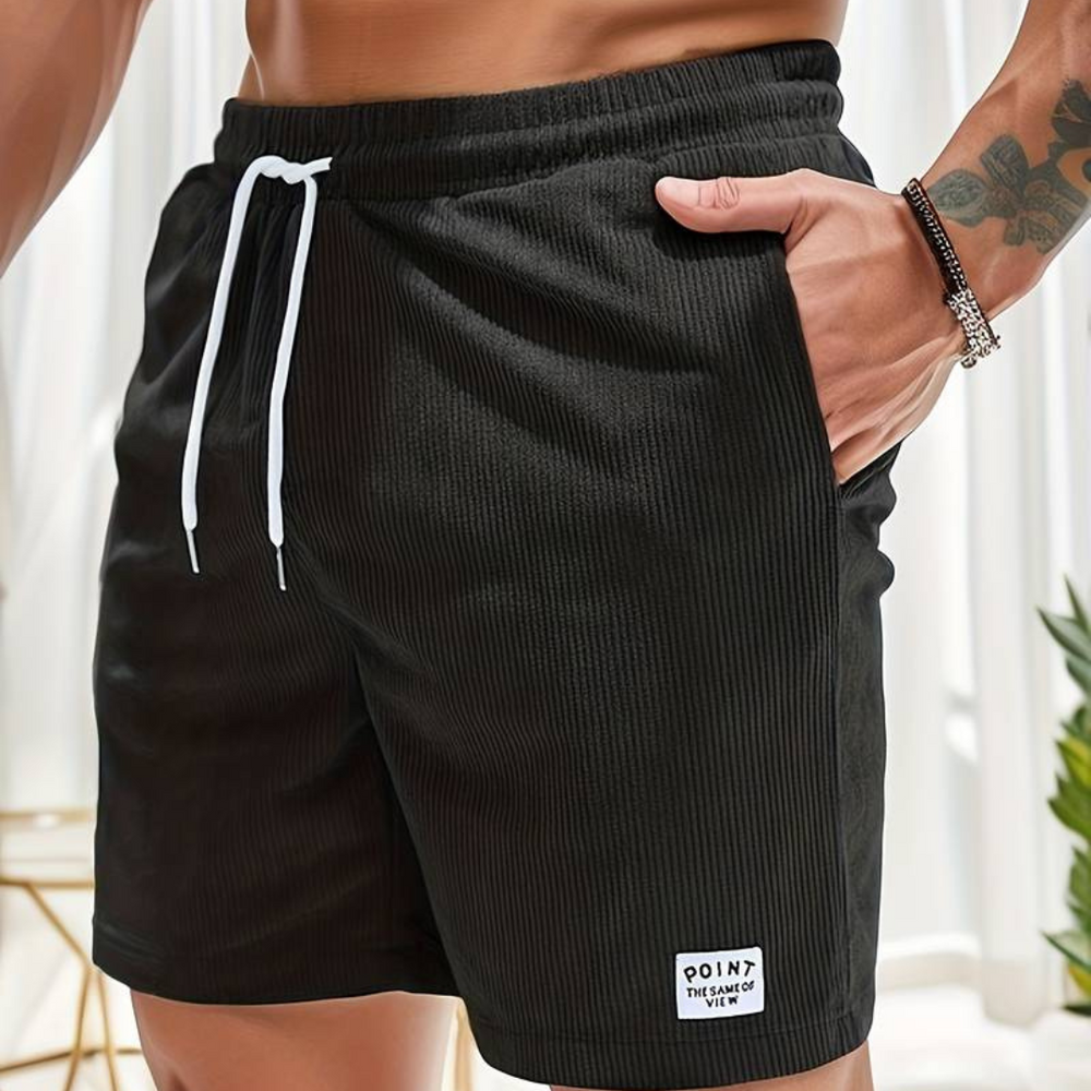 Bequeme Herren Sommershorts, lockerer Schnitt für Komfort & lässige Männer-Mode.