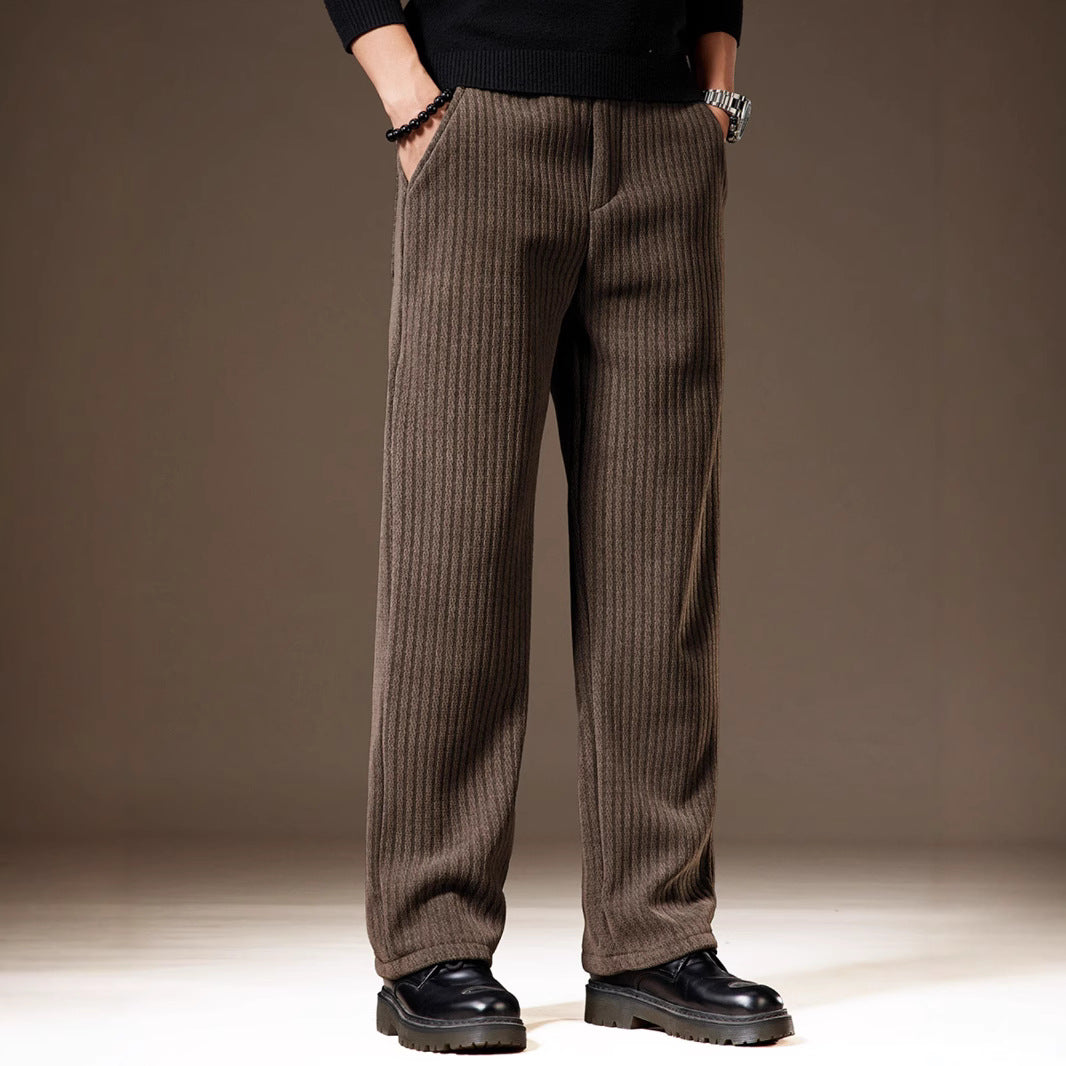 Herren Freizeithose, gerader Schnitt, bequem für den Alltag. Ideal als vielseitige Winterhose.