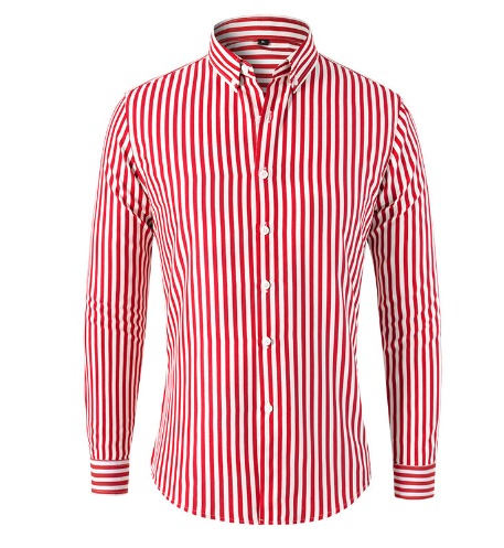Trendiges Herren Overshirt Hemd mit Streifenmuster. Vielseitiges, modisches Oberhemd für jeden Anlass.