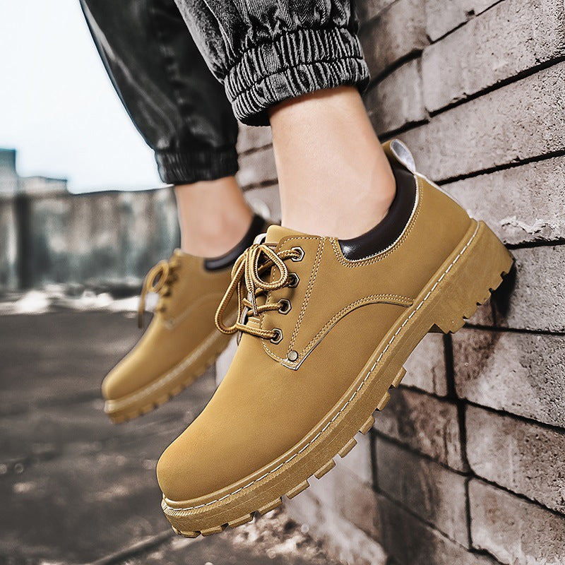 Robuste Herren-Herbststiefel für kühle Tage. Schnürschuh mit Komfort, ideal für Outdoor & täglichen Gebrauch.