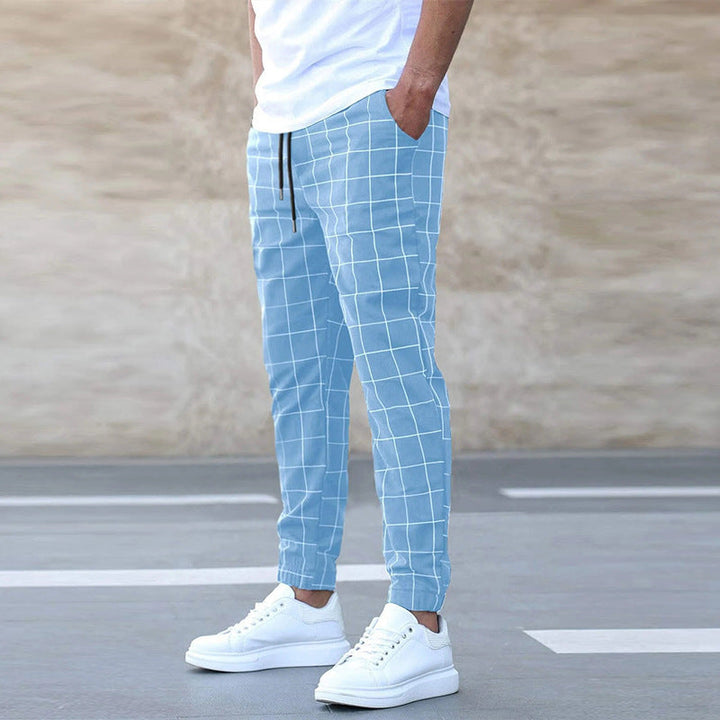 Moderne Herren Karohose Weston: vielseitige Chino-Hose mit Karomuster, stilvoll für Business & Freizeit.