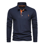 Marineblau-Orange