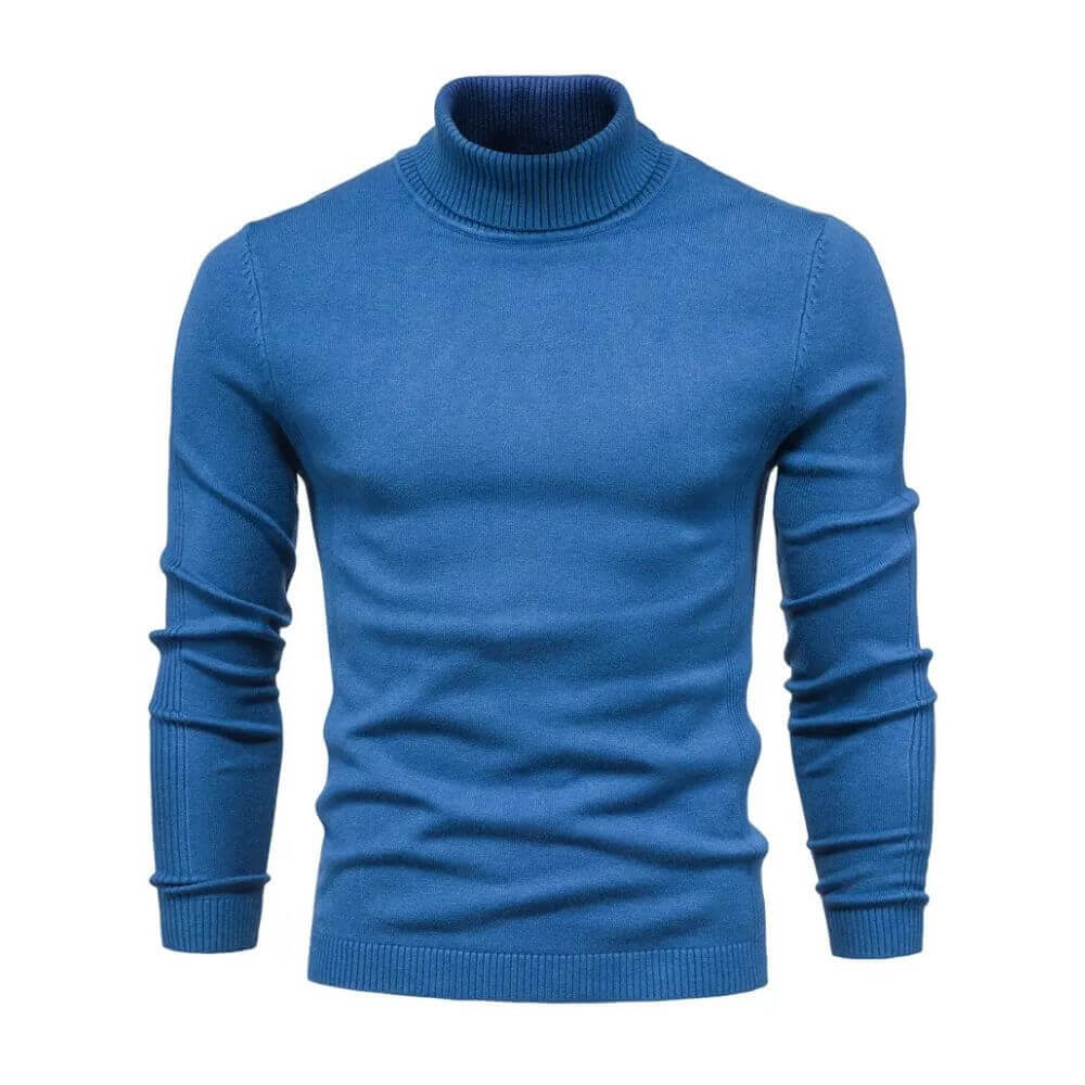 Stilvoller Herren Komfort-Pullover mit langen Ärmeln, legeres Basic für jeden Tag.