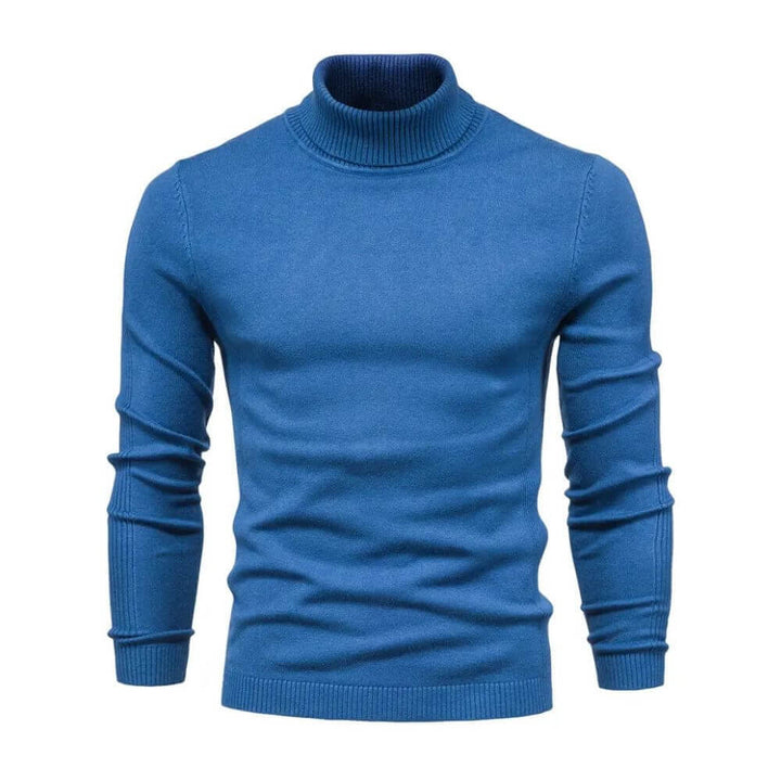 Stilvoller Herren Komfort-Pullover mit langen Ärmeln, legeres Basic für jeden Tag.