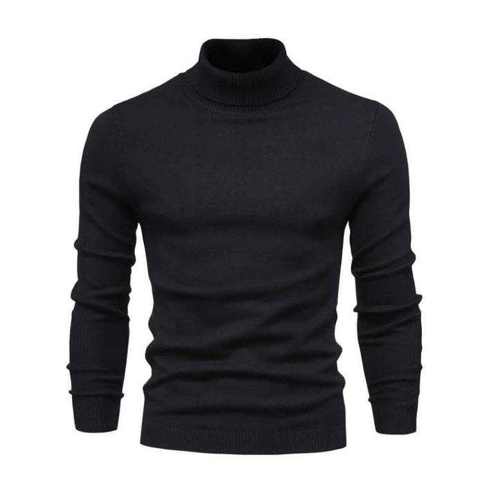 Wärmender Herren Langarm-Pullover, vielseitiges Oberteil für Herbstmode & Wintermode.