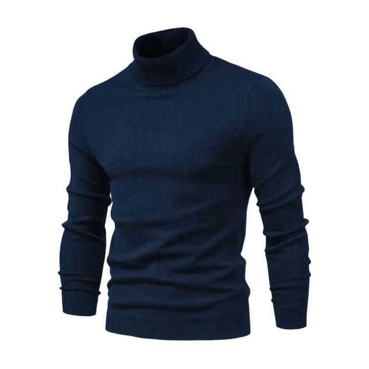 Moderner Herren Rundhals-Pullover, langärmlig, angenehm und komfortabel zu tragen.