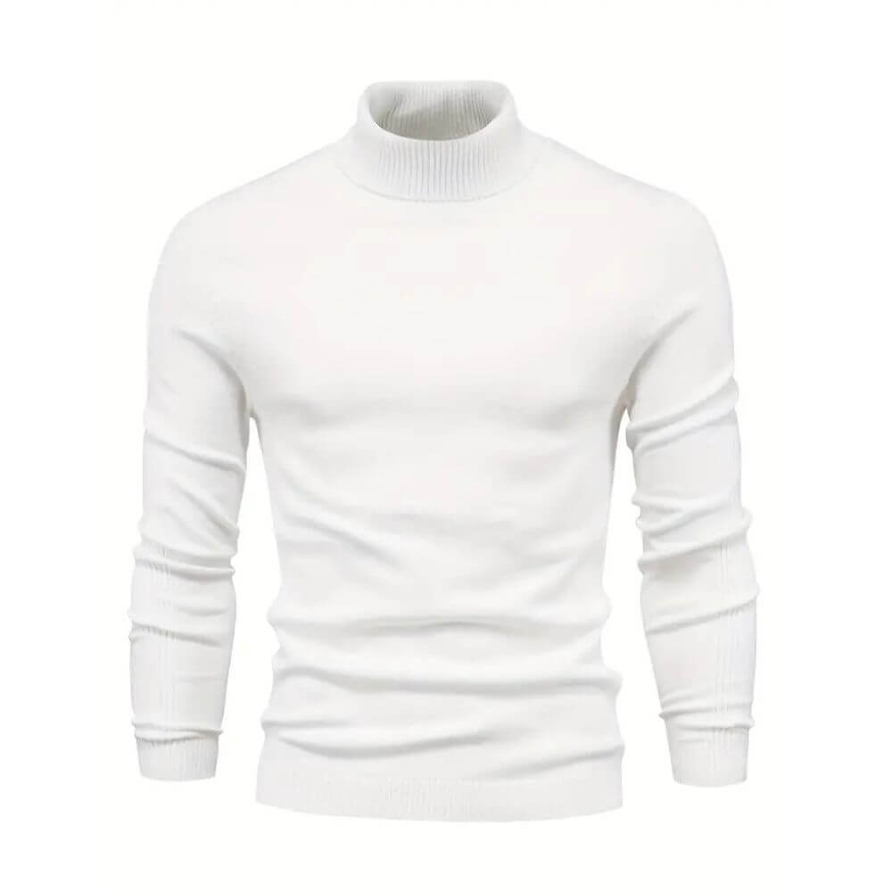 Eleganter Herren Langarm-Pullover, stilvoll und wärmend, perfekt für kühle Jahreszeiten.