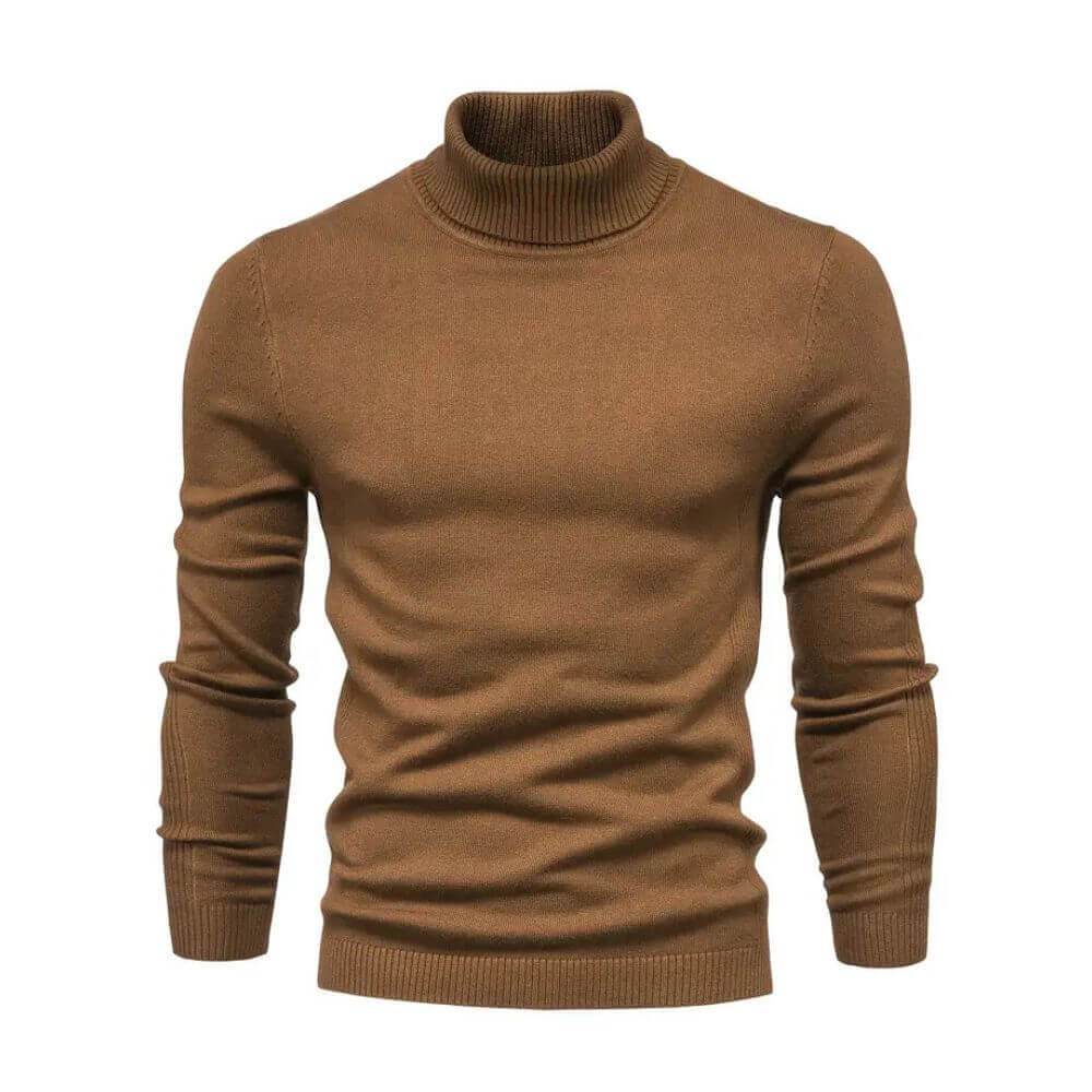 Komfortabler Herren Rundhals-Pullover, lange Ärmel, ideal für stilvolle Alltagsmode.
