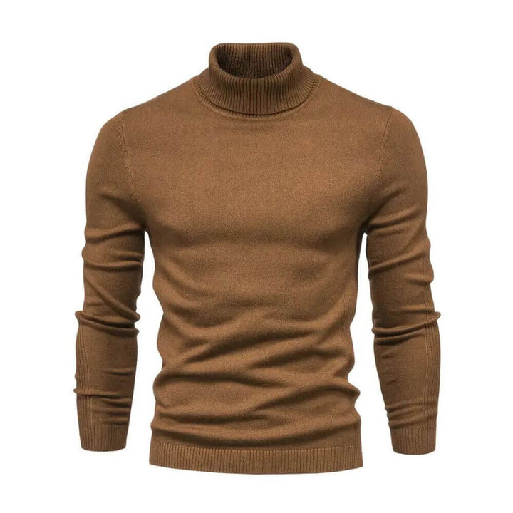 Komfortabler Herren Rundhals-Pullover, lange Ärmel, ideal für stilvolle Alltagsmode.