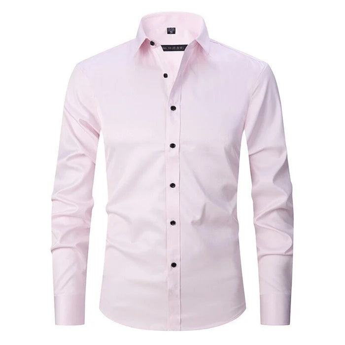 Herren Hemd, bügelfrei und knitterfrei. Stretch-Material und atmungsaktiver Stoff für Business & Freizeit.