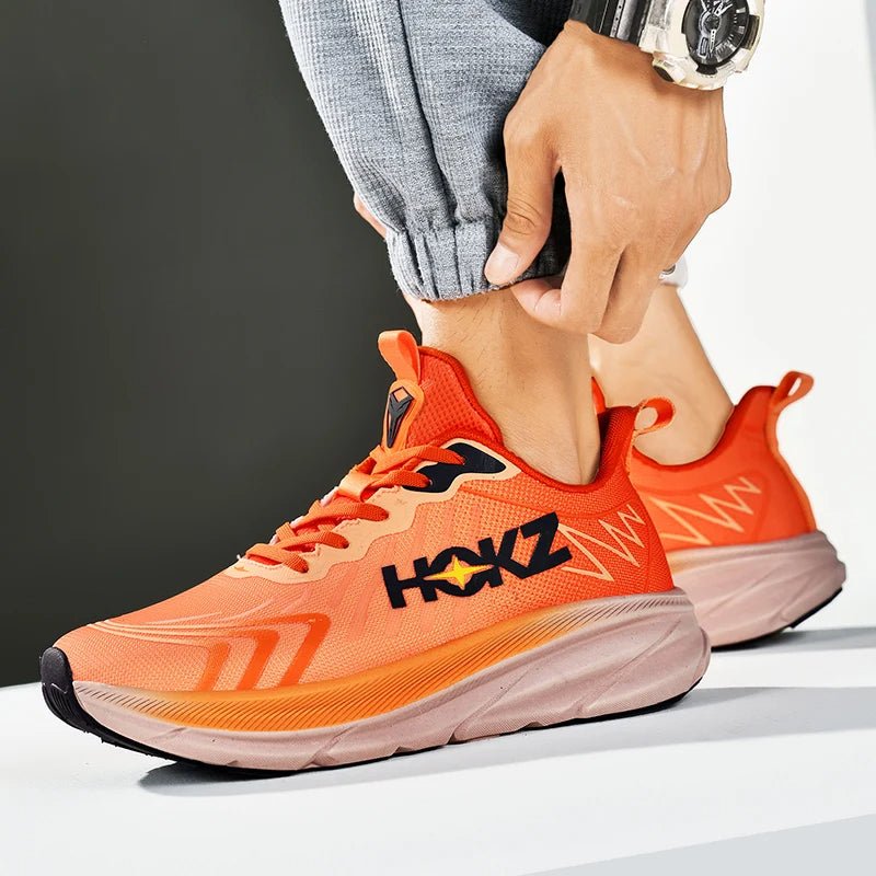 Herren Laufschuhe mit Feder-Sohle & Stoßdämpfung. Komfortable, atmungsaktive Sportschuhe für Herren.