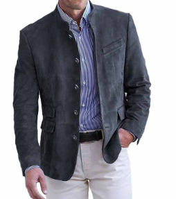 Bequeme, leichte Herrenjacke für den Übergang. Ideal als Outdoor- oder Reisejacke im Frühling & Herbst. Moderne Herrenmode.