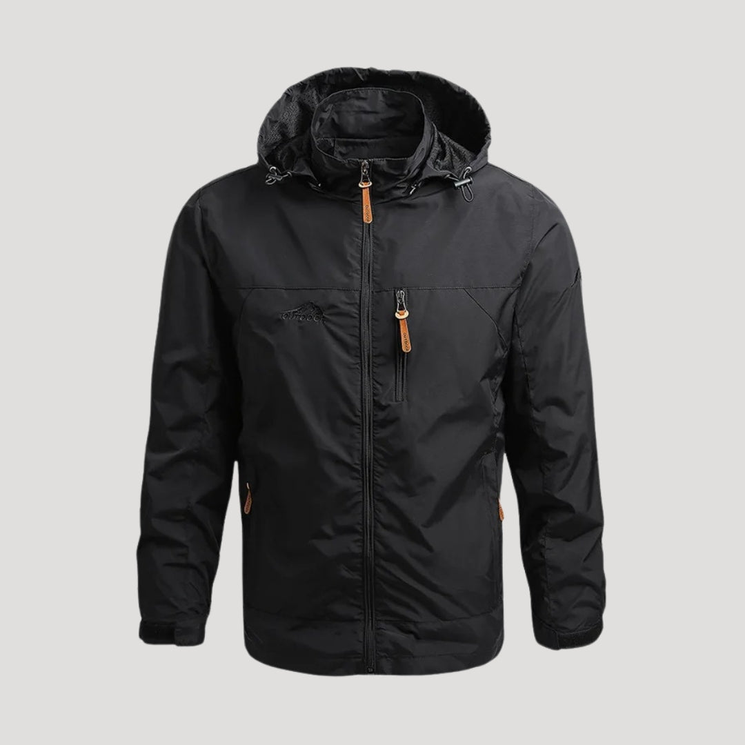 Modische Herren Kapuzenjacke, leicht und bequem. Vielseitige Frühlingsjacke für jeden Tag und jede Aktivität.