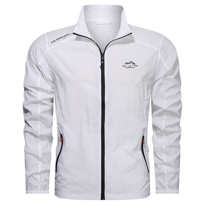 Herren Sport- & Freizeitjacke, ultraleicht, schnelltrocknend, mit UV-Schutz, ideal für den aktiven Mann im Herbst.