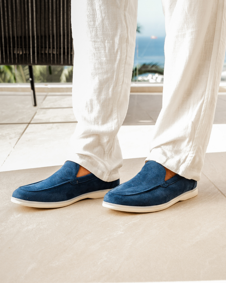 Herren Loafer in Mokka, bequem zum Reinschlüpfen. Stilvoller Slip-On Freizeitschuh für Männer.