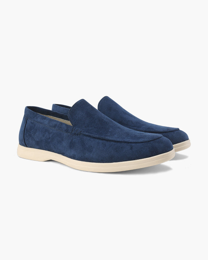 Lässige Herrenschuhe Loafer in Mokka; bequeme Slip-Ons für Frühling & Herbst, leichter Einstieg.