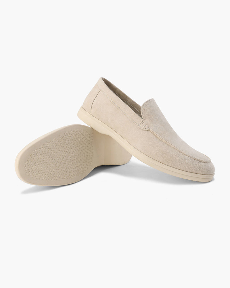 Elegante Marineblau-Loafer für Herren; flexible Slip-On Schuhe, bieten Komfort und einen schicken Stil.