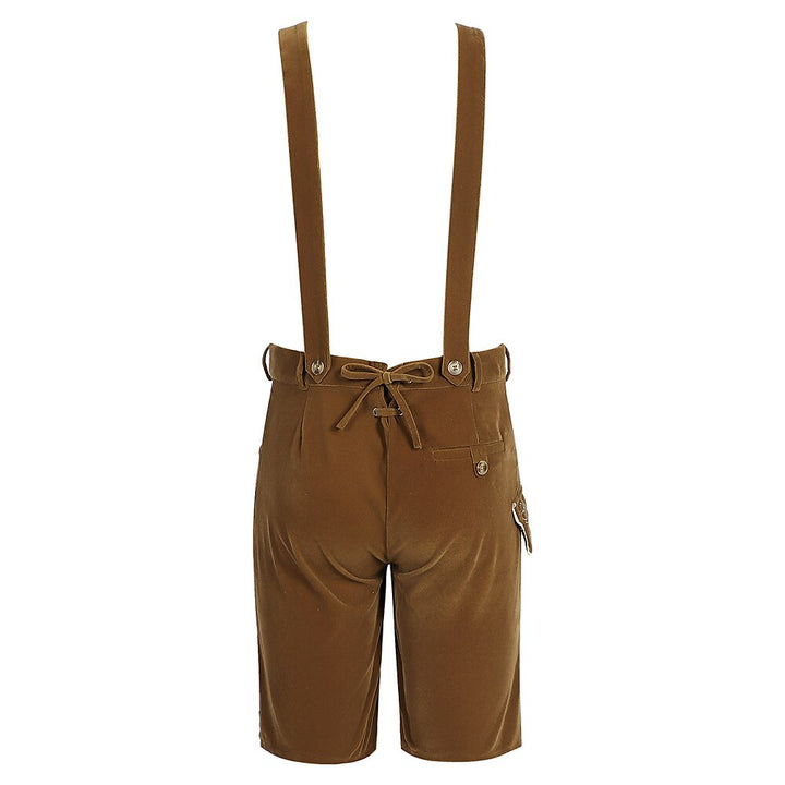 Elegante bayerische Herren Trachtenhosen, traditionell bestickt, perfekt für Oktoberfest, Wiesn & Festlichkeiten.
