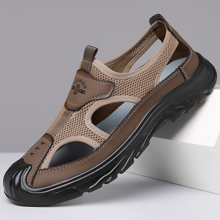 Herren orthopädische Sandalen für den Sommer. Bequem, atmungsaktiv, ideal für Outdoor & Freizeit.