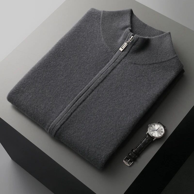 Stilvolle Herren Reißverschlussweste für den Frühling & Herbst. Vielseitige Oberbekleidung für Freizeit & Casual-Looks.