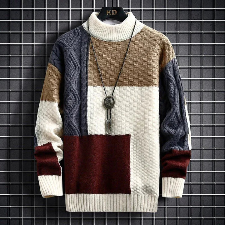 Herren Rollkragenpullover, stilvoll & warm, aus hochwertigem Strick für Winter & Casual-Look.