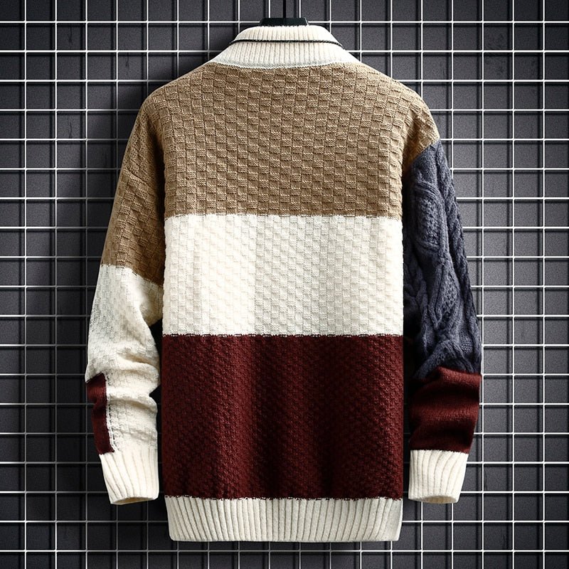 Eleganter Herren Rollkragenpullover aus weicher Strickware. Ideal für vielseitige Looks & hohen Komfort.