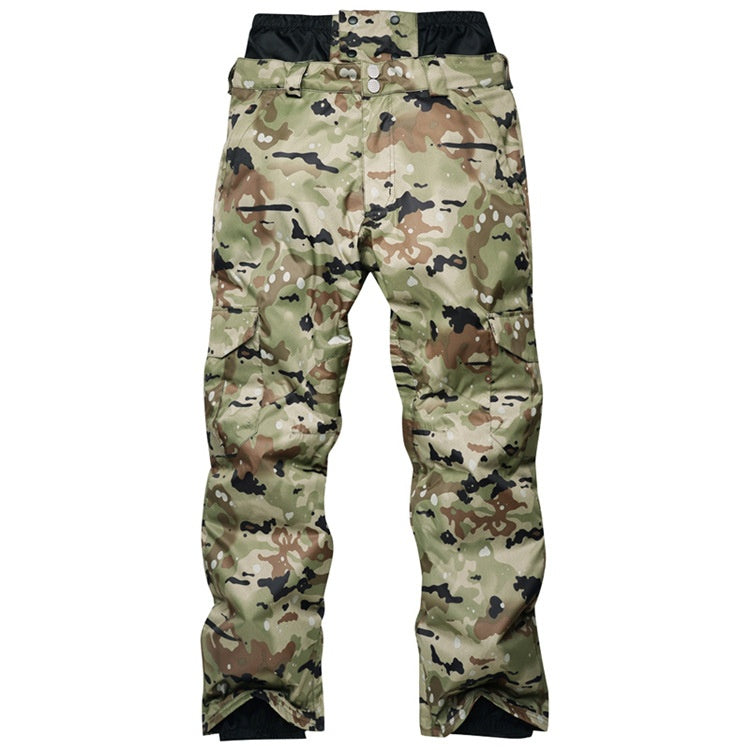 Warme Herren Skihose mit lockerer Passform, ideal für Snowboard & Pisten. Isolierte Winterbekleidung.