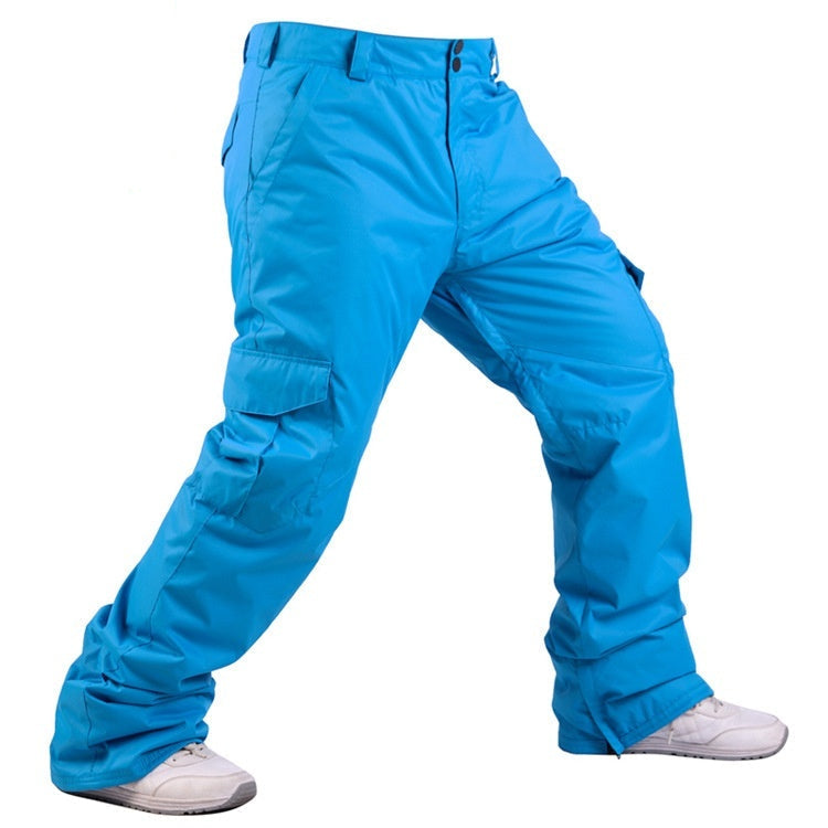 Isolierte Herren Pistenhose, robust & atmungsaktiv für Skifahren & Snowboarden. Hochwertige Outdoorhose.