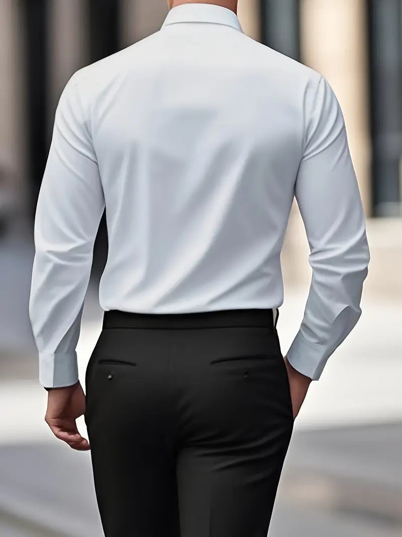 Bequemes Herren Hemd Slim Fit, atmungsaktiv und modern