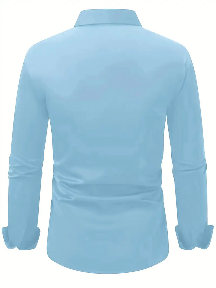 Stilvolles Business Casual Hemd für Herren, Slim Fit