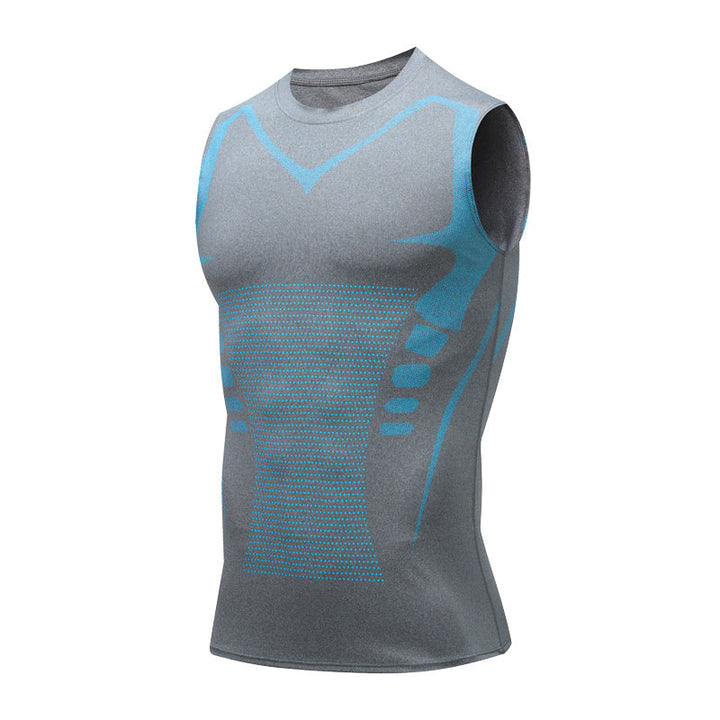 Moderne Herren Fitnessweste, Slim Fit & atmungsaktiv, ideal für Bodybuilding, Workout und sportliche Aktivitäten.